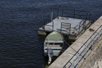 Naklejka premium fishing boat