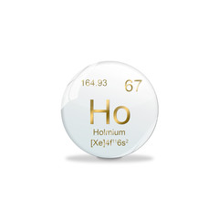 Periodensystem Kugel - 67 Holmium