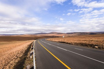 Naklejka premium Road Rural Countryside Landscape