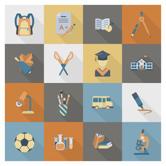 School and Education Icons