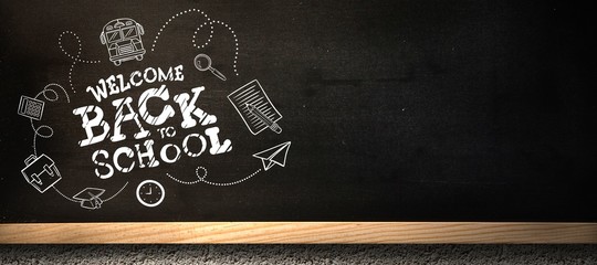 Composite image of back to school