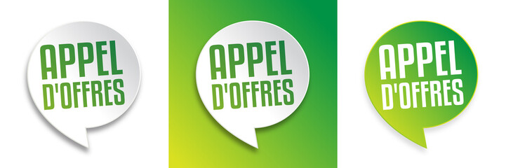 Appel d'offres