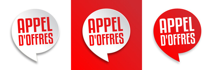 Appel d'offres