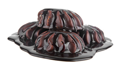 marshmallows in chocolate
