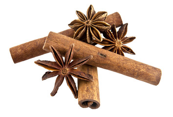 Cinnamon sticks and powde