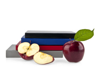 apple and books