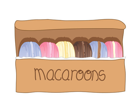 boxed macaroons