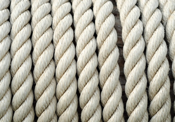 Sailing ship ropes background