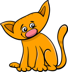 cat or kitten cartoon character