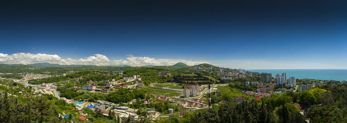 Panoramni views of Sochi