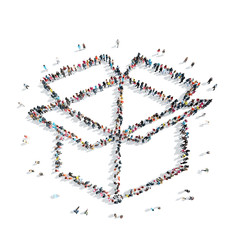 people  hape  box cartoon