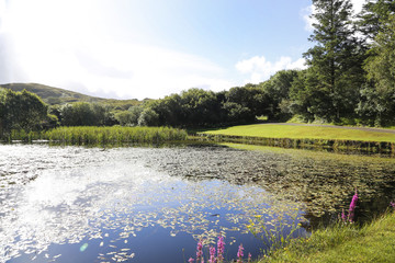 Kylemore Abbey in Irlanda Connemara