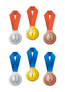 金メダル　銀メダル　銅メダル