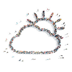people  shape  cloud weather