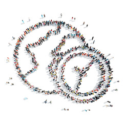 people shape  globe