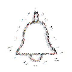 people  shape  bell cartoon