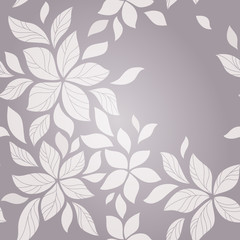 seamless abstract floral background