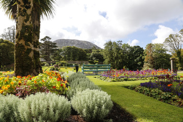 Obraz premium Kylemore Abbey in Irlanda Connemara