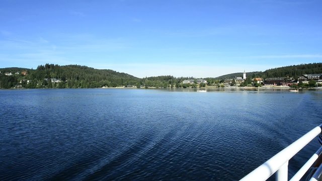 Titisee, Bootsfahrt