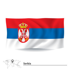 Flag of Serbia