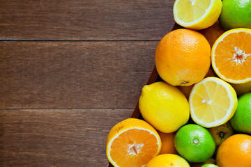 Bowl Of Citrus Fruits