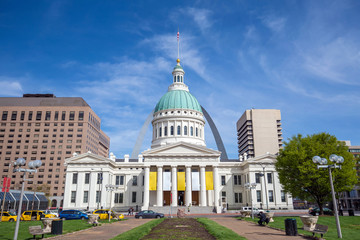 Obraz premium Old Saint Louis County Courthouse