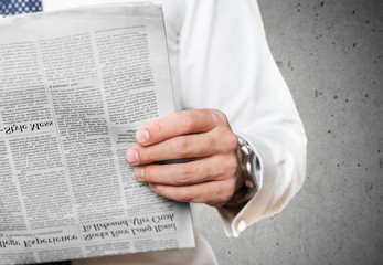 Naklejka premium Gazeta.