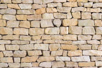Foto auf Acrylglas Steine Background of stone wall texture photo