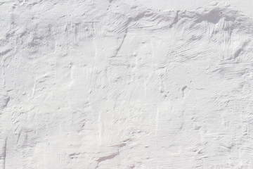 Obraz premium Stucco white wall background or texture