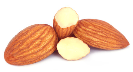 Fresh almonds