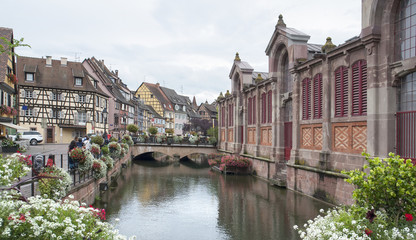 Naklejka premium little Venice in Colmar
