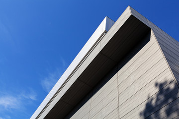 Fototapeta na wymiar aluminum facade