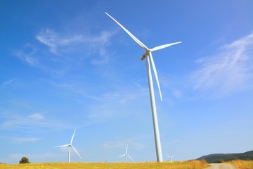 Fototapeta premium electric windmill