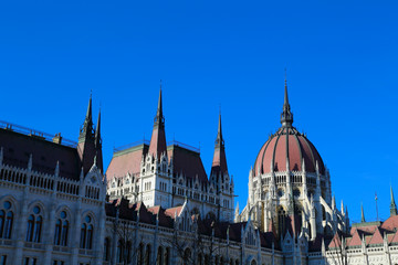 Obraz premium Parlament w Budapeszcie.