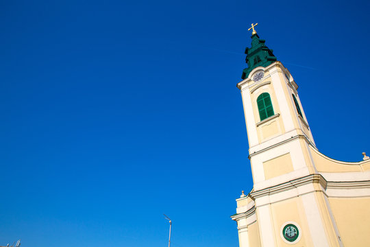 The Szent Laszlo templom in Oradea