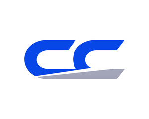 CC Letter Logo Modern