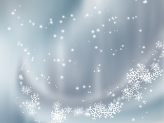 falling snow