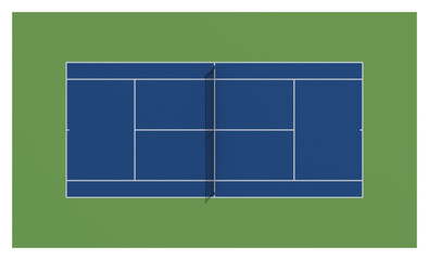 Tennis Court Open Tennis 