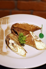 Pancakes with cottage cheese