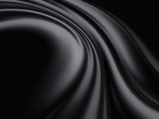 black silk