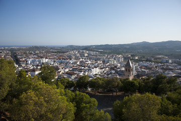 Obraz premium Panorámica de la ciudad de Vélez Málaga