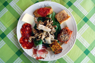 Italien - Kalabresischer Vorspeisenteller