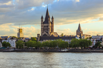 Cologne city skyline - Cologne - Germany