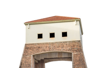  Gate memorial Isolated on white background