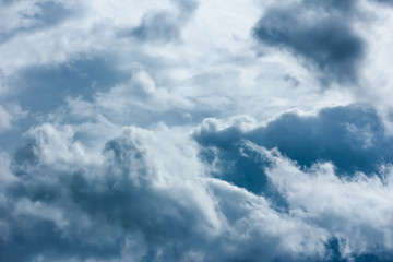 Obraz premium Dramatic sky with stormy clouds