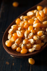 Raw Organic Yellow Popcorn
