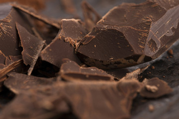 Chopped chocolate