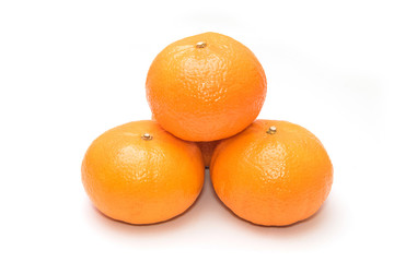Fresh mandarin oranges texture and background