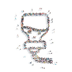 people  shape  dropper medicine