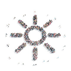 people  shape  sun weather